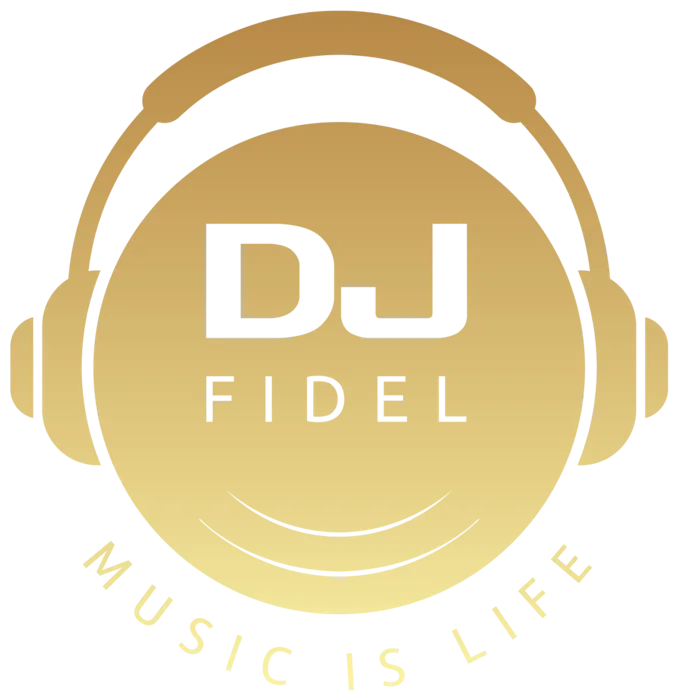 DJ FIDEL Music is Life Logo